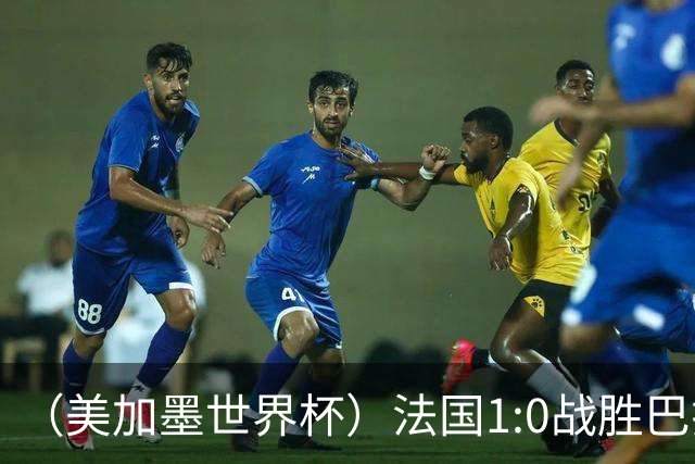 （美加墨世界杯）法国1:0战胜巴拉圭 八强战将对阵摩洛哥